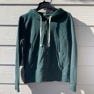 Forrest Green Jacket / Zip Up Hoodie